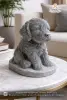 Product image 1 of the product “Aiden - Seated Dog, 16cm H | cast stone ”